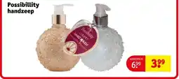 Kruidvat Possibillity handzeep aanbieding