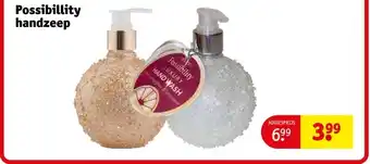Kruidvat Possibillity handzeep aanbieding
