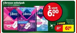 Kruidvat Libresse enkelpak aanbieding