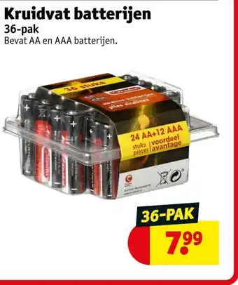 Kruidvat Kruidvat batterijen aanbieding