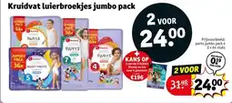 Kruidvat Kruidvat luierbroekjes jumbo pack aanbieding