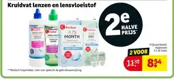 Kruidvat Kruidvat lenzen en lensvloeistof aanbieding