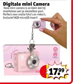 Kruidvat Digitale mini Camera aanbieding
