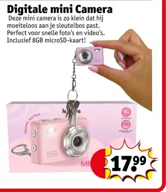 Kruidvat Digitale mini Camera aanbieding