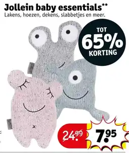 Kruidvat Jollein baby essentials aanbieding
