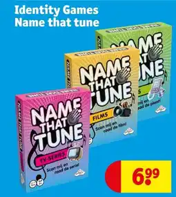 Kruidvat Identity Games Name that tune aanbieding