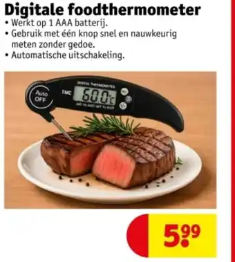 Kruidvat Digitale foodthermometer aanbieding