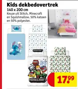 Kruidvat Kids dekbedovertrek aanbieding