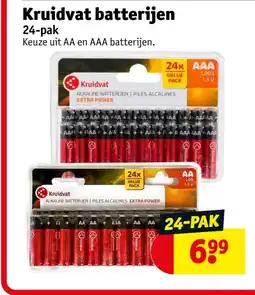 Kruidvat Kruidvat batterijen aanbieding