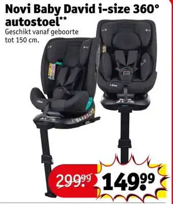 Kruidvat Novi Baby David i-size 360° autostoel aanbieding