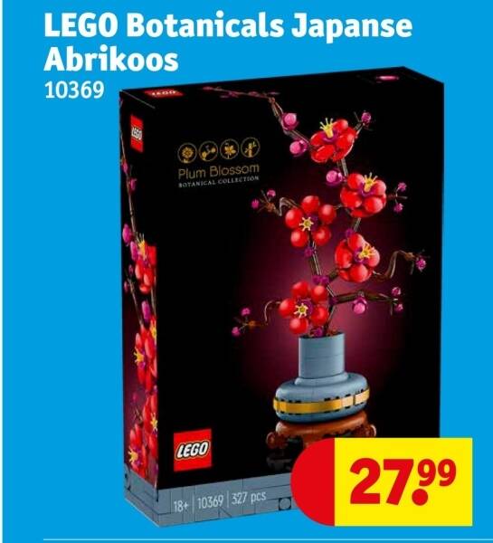 LEGO Botanicals Japanse Abrikoos aanbieding bij Kruidvat