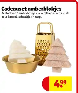 Kruidvat Cadeauset amberblokjes aanbieding