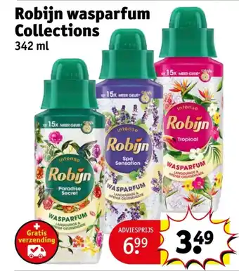 Kruidvat Robijn wasparfum Collections aanbieding