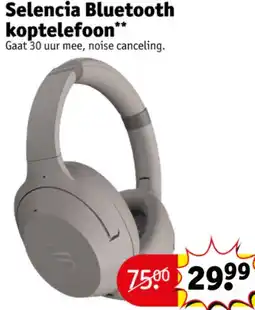 Kruidvat Selencia Bluetooth koptelefoon aanbieding