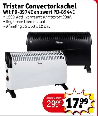 Kruidvat Tristar Convectorkachel aanbieding