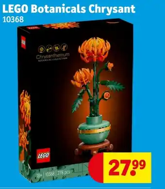 Kruidvat LEGO Botanicals Chrysant aanbieding