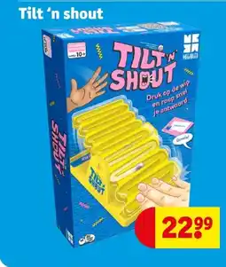Kruidvat Tilt 'n shout aanbieding