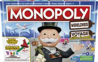 Bol.com Monopoly Wereldreis - Bordspel (Belgische Editie NL+FR) aanbieding