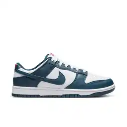 Foot Locker Nike Dunk Sneakers Heren - Blauw - Maat 40.5 - Leer aanbieding