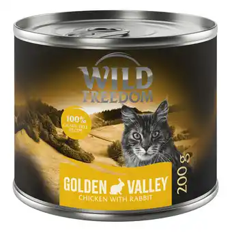 Zooplus 200g Golden Valley Kip & Konijn Wild Freedom Kattenvoer aanbieding