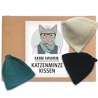 Zooplus 3x Kater Kasimir Kussen Kattenmunt Kat aanbieding