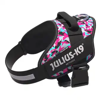 Zooplus Julius-K9 IDC Krachtharnas Roze & Grijs Grootte XS Borstomvang 40 - 53 cm Hond aanbieding