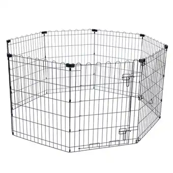 Zooplus TIAKI metalen puppypen maat M: 8 panelen à 61x76cm, hond aanbieding