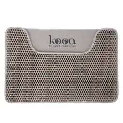 Zooplus Kooa dubbellaagse kattenbakmat Marshmallow aanbieding