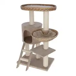 Zooplus Kerbl Pet krabpaal Banana Leaf Waxy, beige kat aanbieding