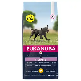 Zooplus 15 kg + 3 kg gratis! Eukanuba droogvoer voor honden bonusbag aanbieding