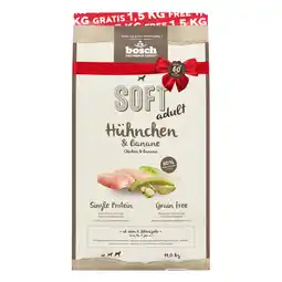 Zooplus bosch Soft Kip & Banaan Hondenvoer - 12,5 kg + 1,5 kg gratis! aanbieding