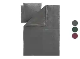 Lidl LIVARNO Pluche dekbedovertrek 240 x 220 cm aanbieding