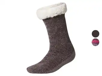 Lidl esmara Dames sokken met teddyvoering aanbieding