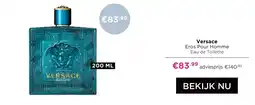 ICI Paris XL Versace Eros Pour Homme Eau de Toilette aanbieding