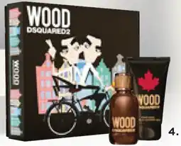 ICI Paris XL DSQUARED2 SET Wood Homme aanbieding