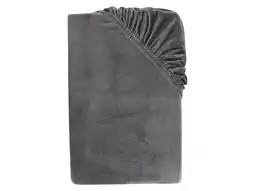 Lidl LIVARNO Pluche hoeslaken 90-100 x 200 cm aanbieding