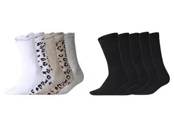 Lidl esmara 5 Paar sokken aanbieding