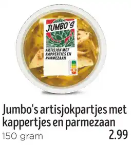 Jumbo Jumbo's artisjokpartjes met kappertjes en parmezaan aanbieding