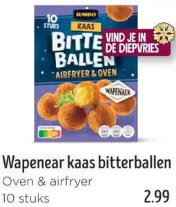 Jumbo Wapenear kaas bitterballen aanbieding