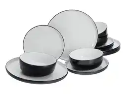Lidl Creatable Serviesset Nordic Cool Black aanbieding