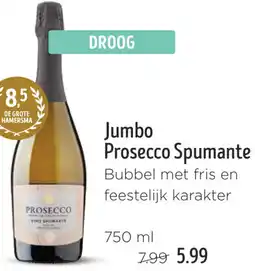 Jumbo Jumbo Prosecco Spumante aanbieding