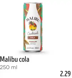 Jumbo Malibu cola aanbieding