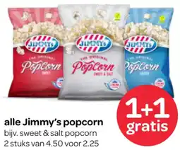 Spar Alle Jimmy's popcorn aanbieding