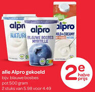 Spar Alle Alpro gekoeld aanbieding