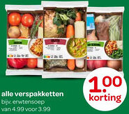 Spar Alle verspakketten aanbieding