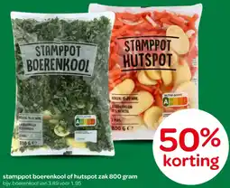 Spar Stamppot boerenkool of hutspot aanbieding
