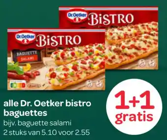 Spar Alle Dr. Oetker bistro baguettes aanbieding