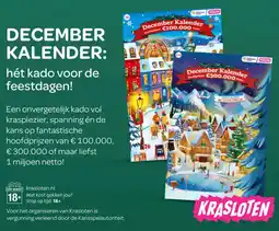 Spar December kalender aanbieding