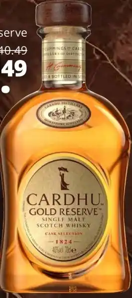 Mitra Cardhu Gold Reserve aanbieding