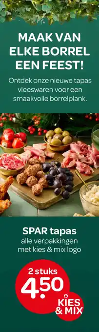 Spar SPAR tapas aanbieding